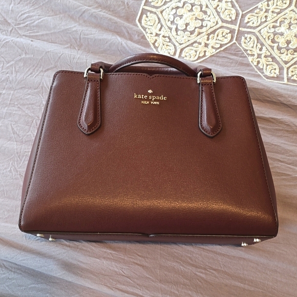 Kate Spade small triple compartment satchel - Picture 1 of 5